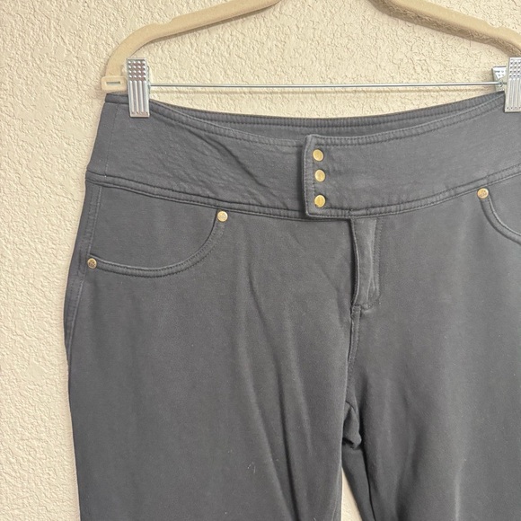 Vintage Bisou Bisou Women’s Y2K Millennial Black Flate Pants Size M - Picture 5 of 10